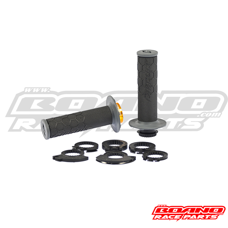 Puig Core Manopole Nere Per Moto – 121 Mm, Diametro 22 Mm, Grip Morbido E Antiusura
